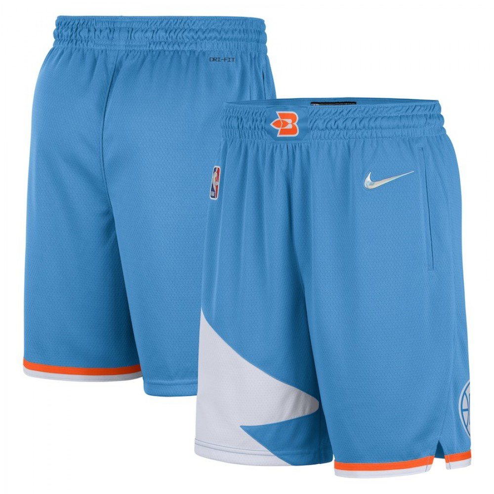Men's LA Clippers Blue 2021/22 Swingman Shorts - City Edition-Pro Kit Vault | Brand New 26/27 Sports Jerseys